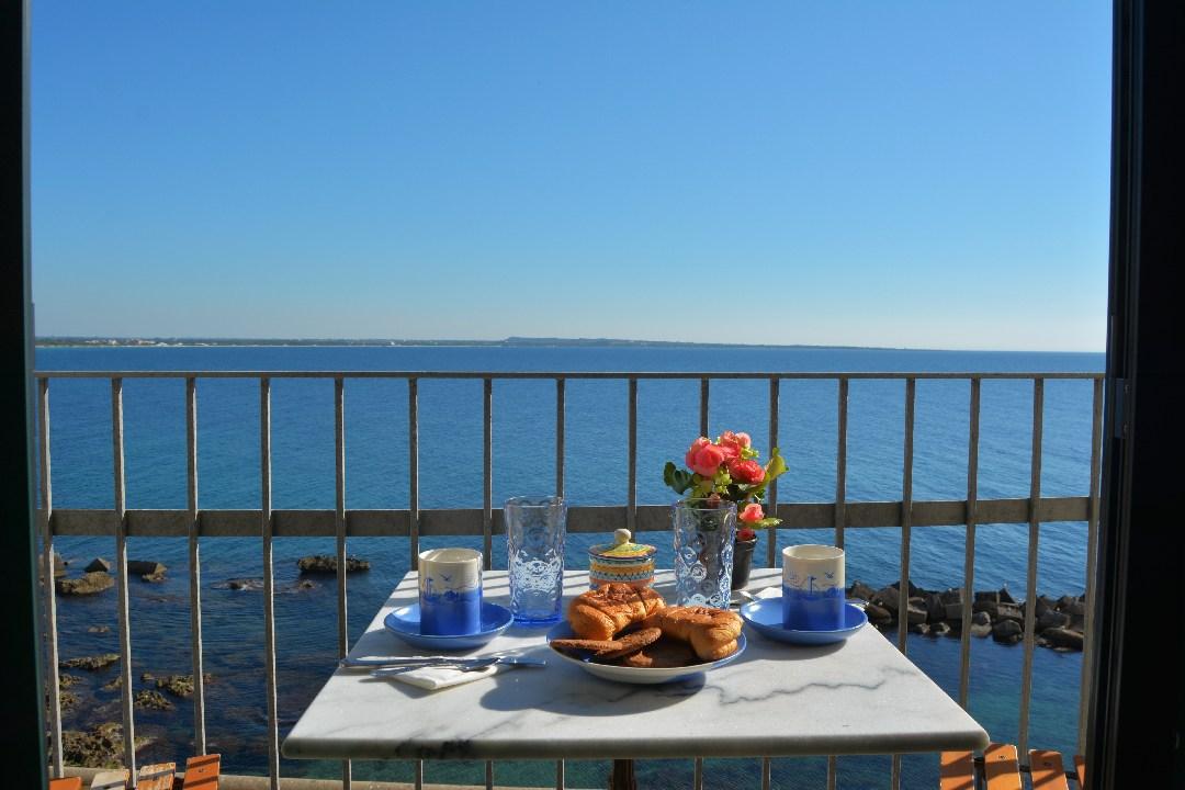 Doppelzimmer - Balkon mit Meerblick